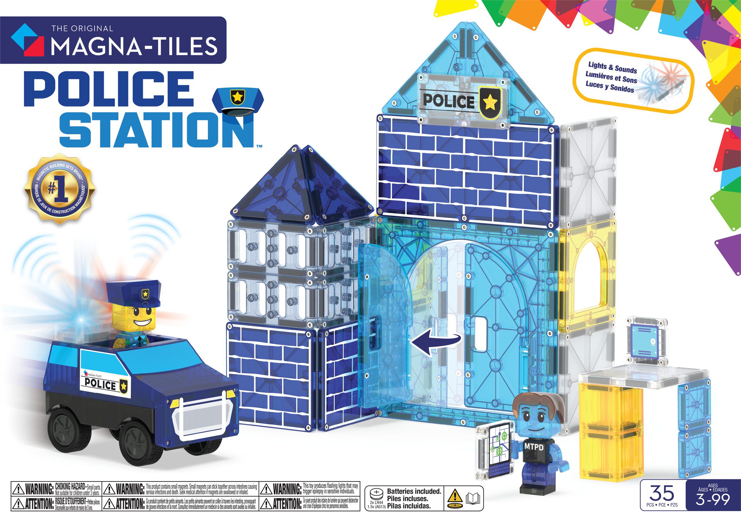 MAGNA-TILES Politistation