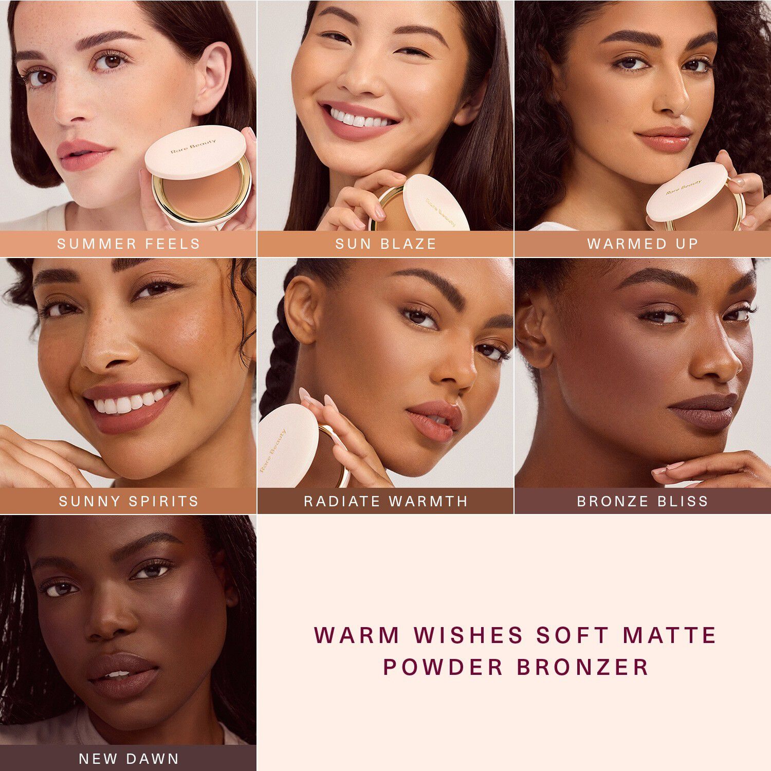 Warm Wishes Soft Matte Powder Bronzer - Mat og bl&oslash;dt-bronzepudder