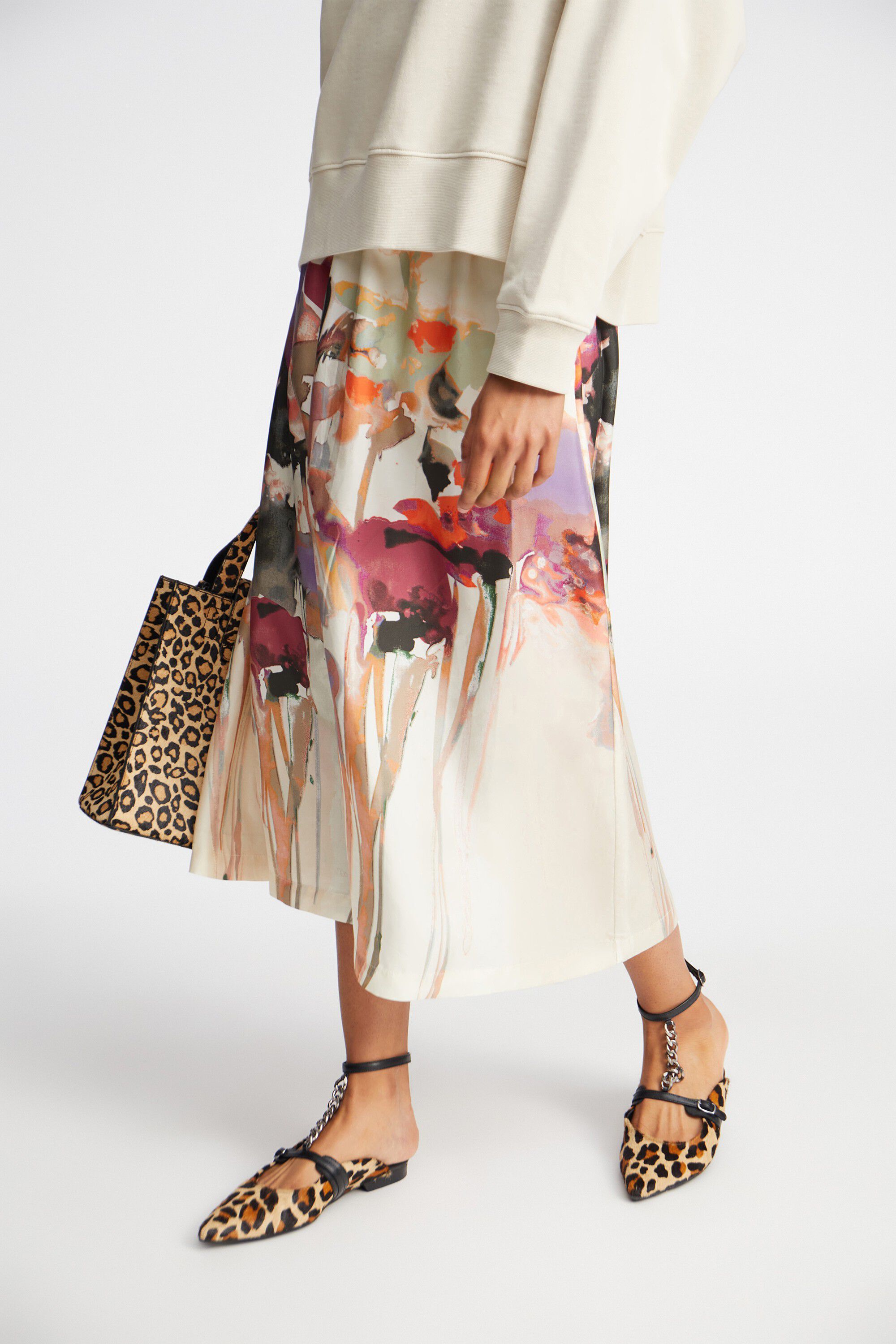 ARUMA 100% Silk Skirt