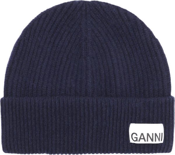 Light Structured Rib Knit Beanie