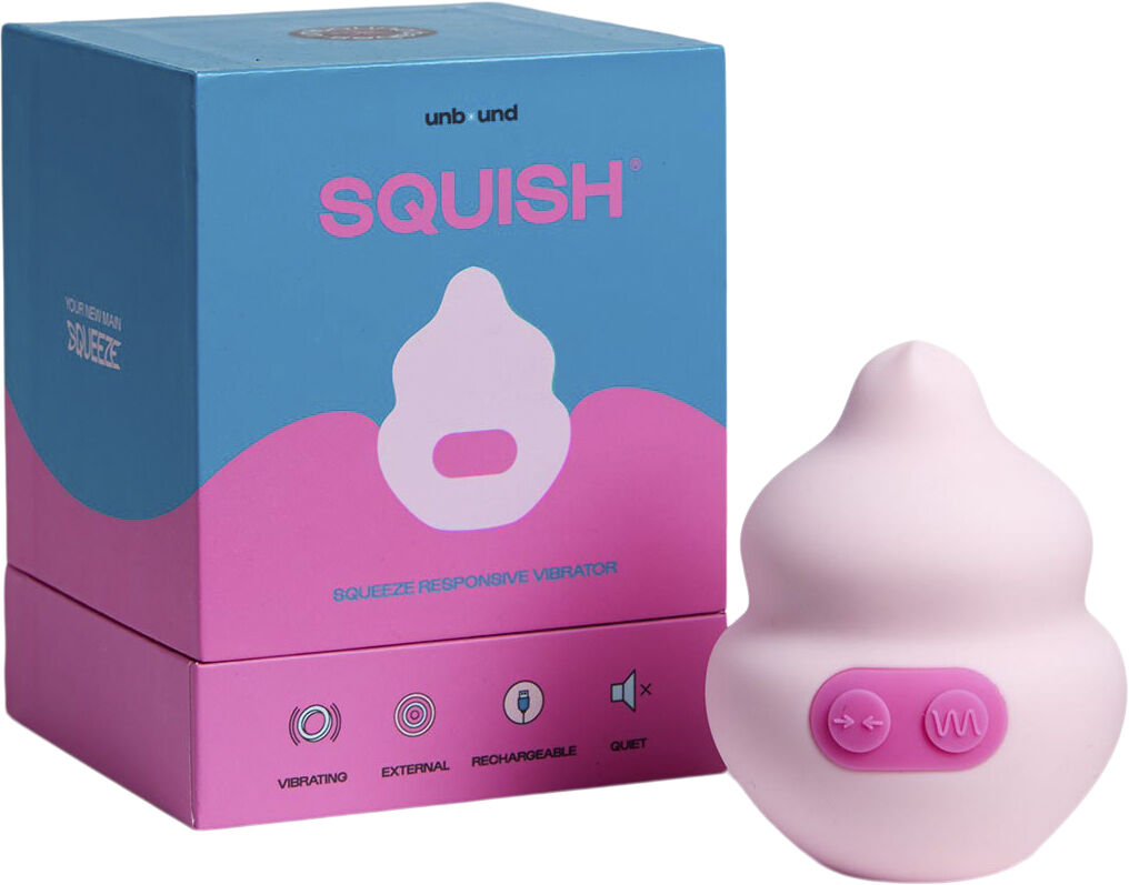 Squish Klitoris Vibrator - Quartz