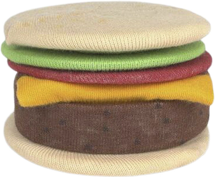 Strømper - Cheeseburger