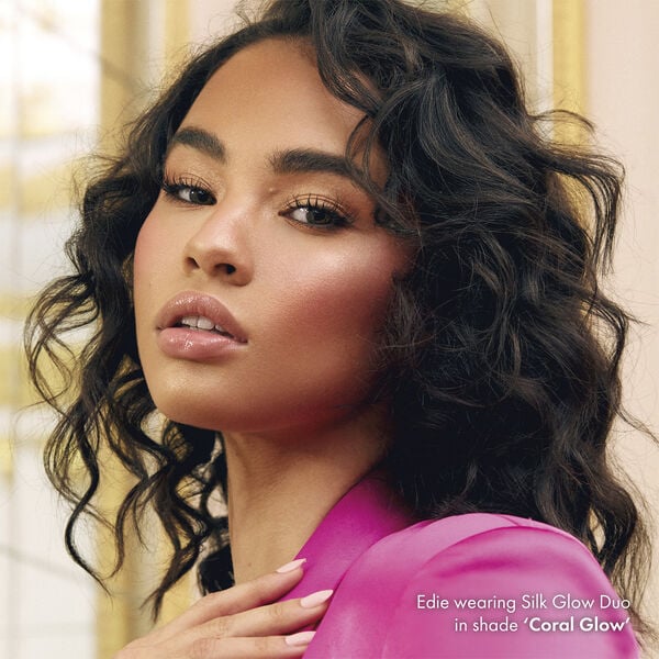 ICONIC London Silk Glow Duo, Coral Glow