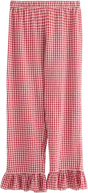Pyjama trousers in soft seersucker