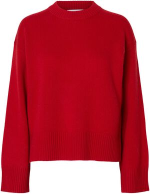SLFCILLE LS KNIT O-NECK