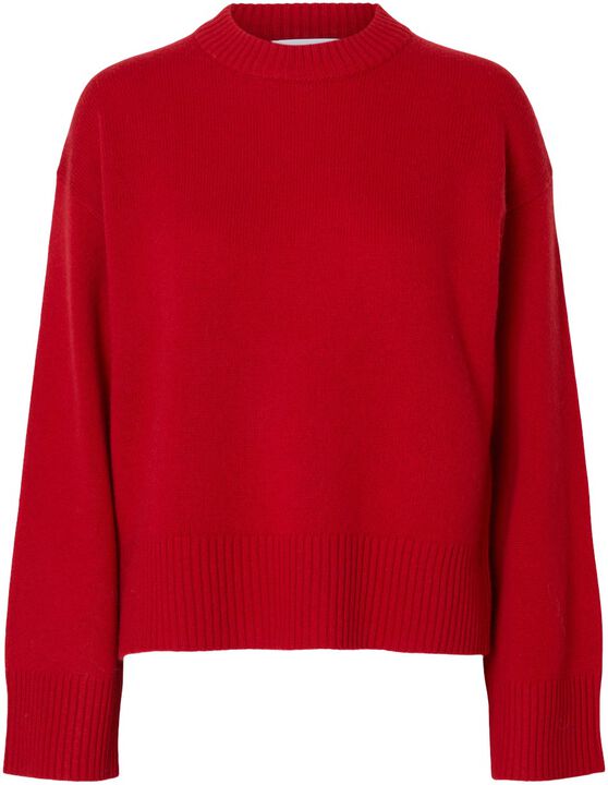 SLFCILLE LS KNIT O-NECK