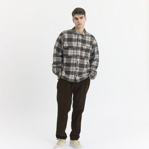 Lennox Wool Overshirt Timber - Recycled