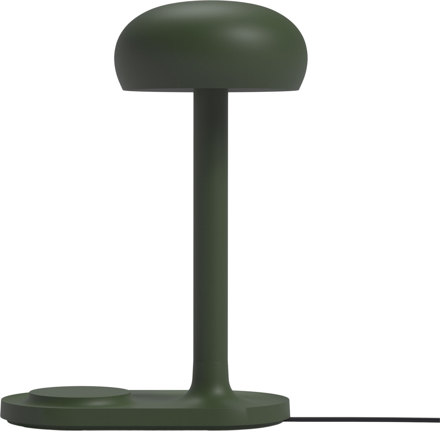 Emendo lampe med Qi tr&aring;dl&oslash;s oplader Emerald