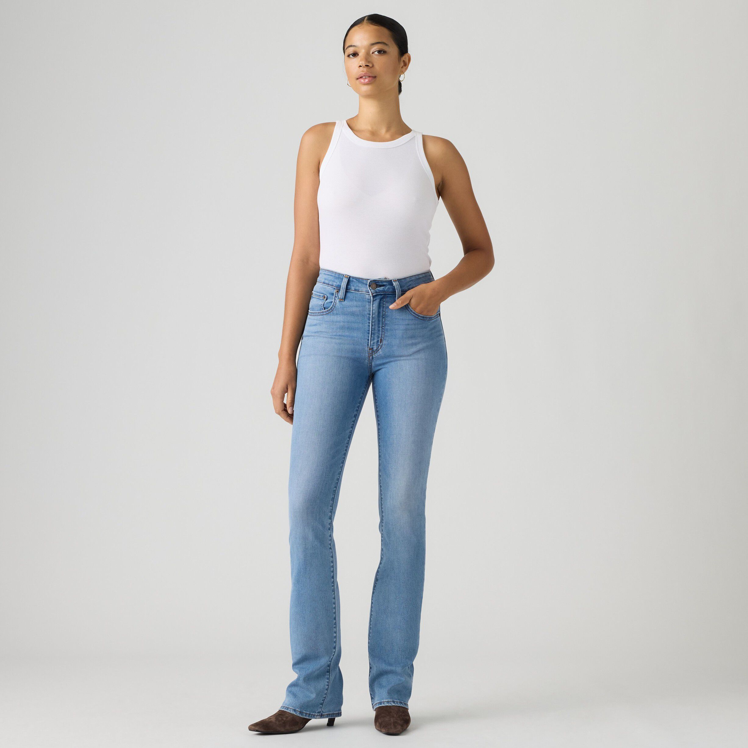 725 HIGH RISE BOOTCUT TRUE BLU