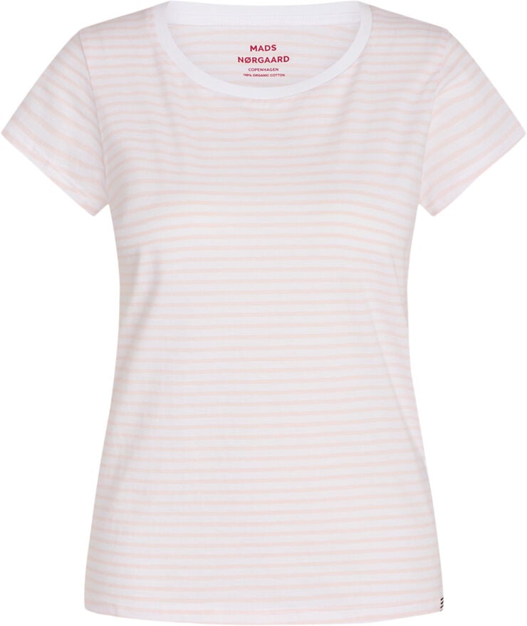 Organic Jersey Stripe Teasy Tee FAV