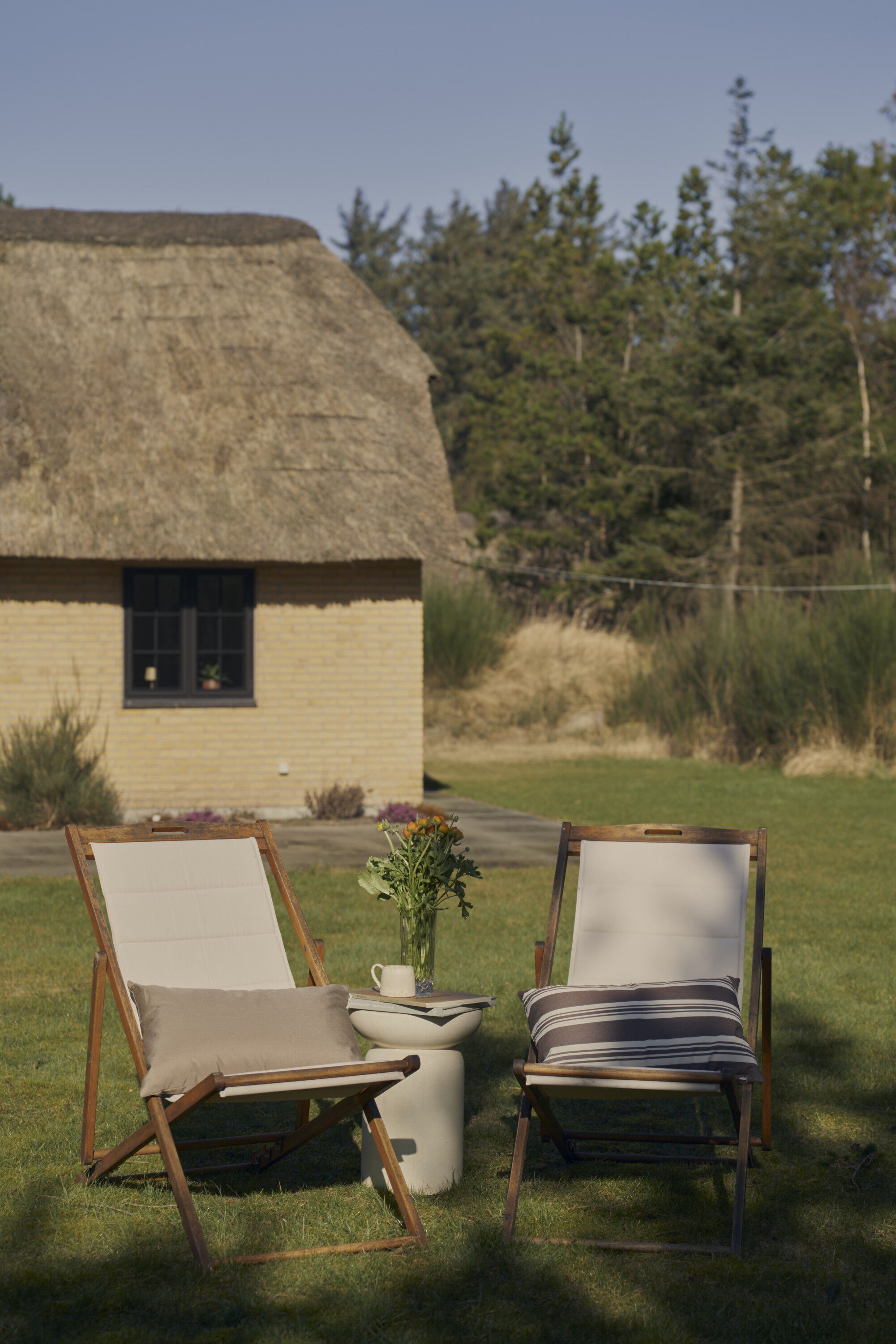 Fossflakes udend&oslash;rspude 40x60 cm. Taupe