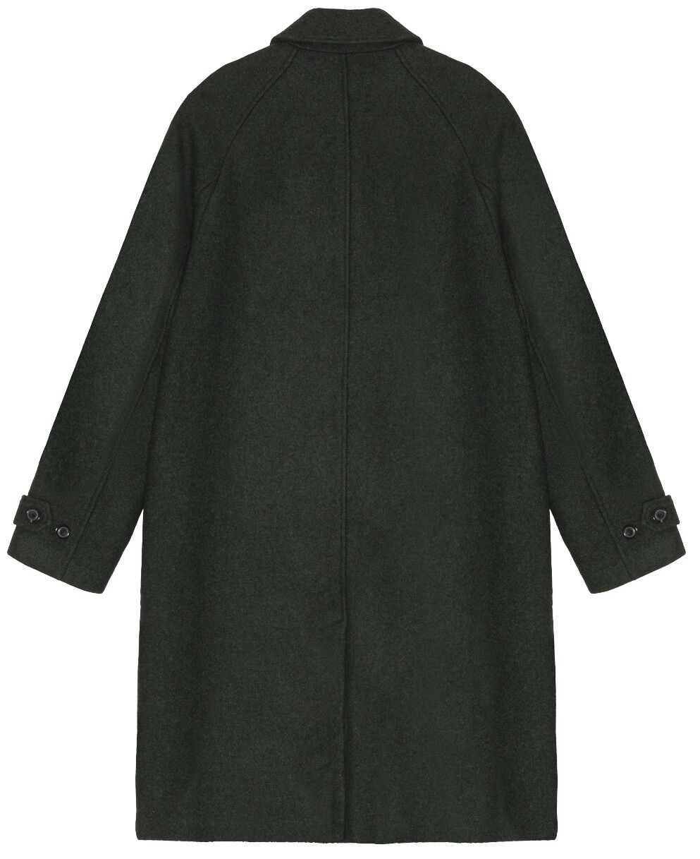 Solid Wool Coat