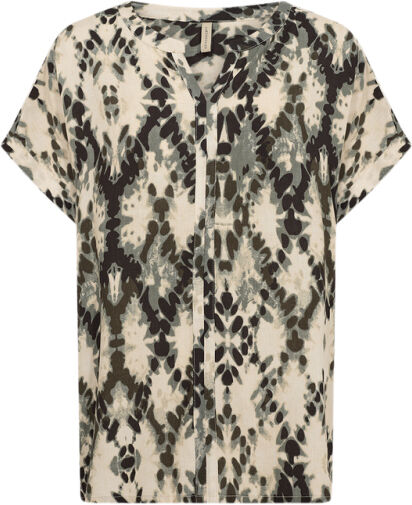 SC-PONTIDA 1 Bluse St&oslash;vet Gr&oslash;n