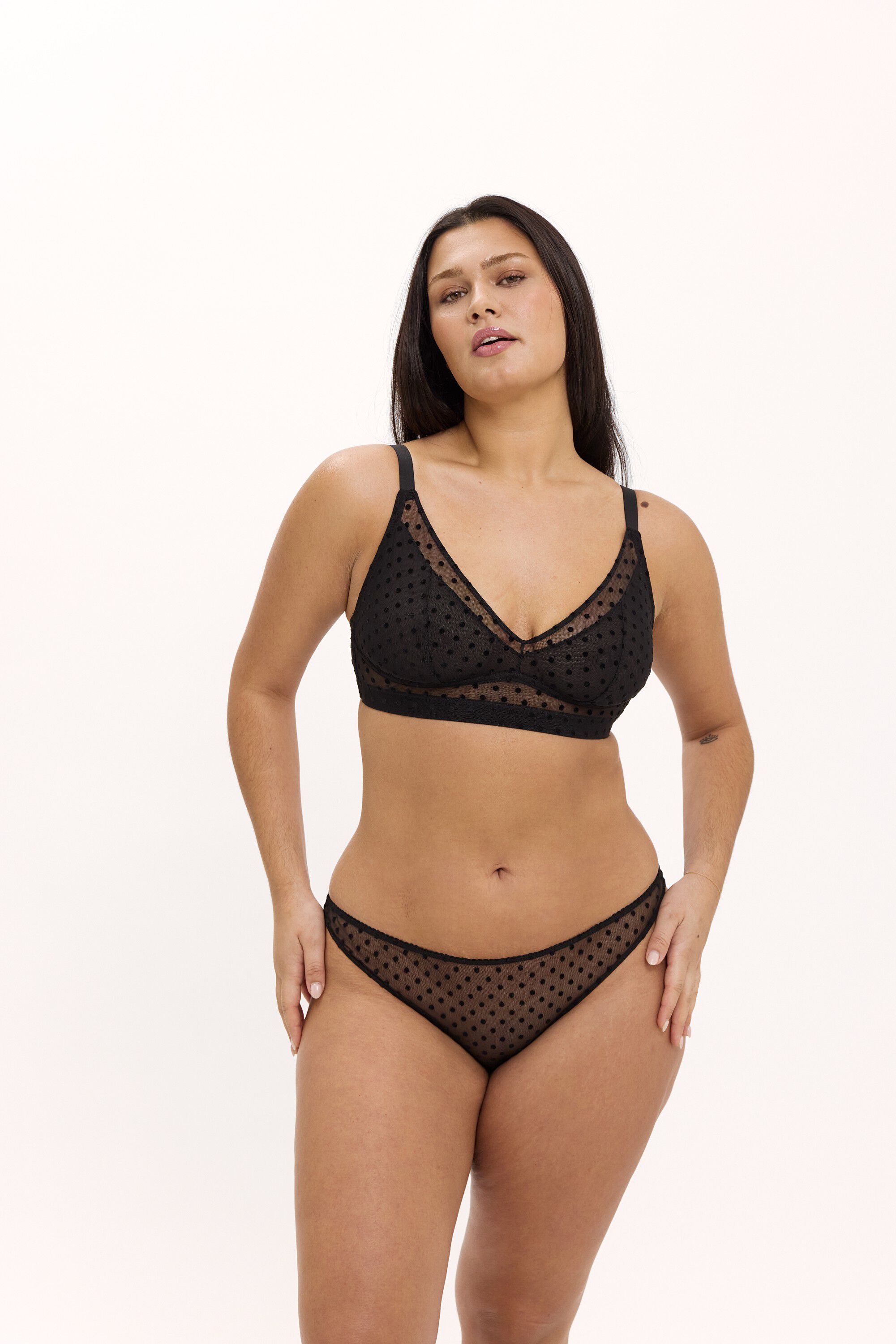 Mesh Support Bra
