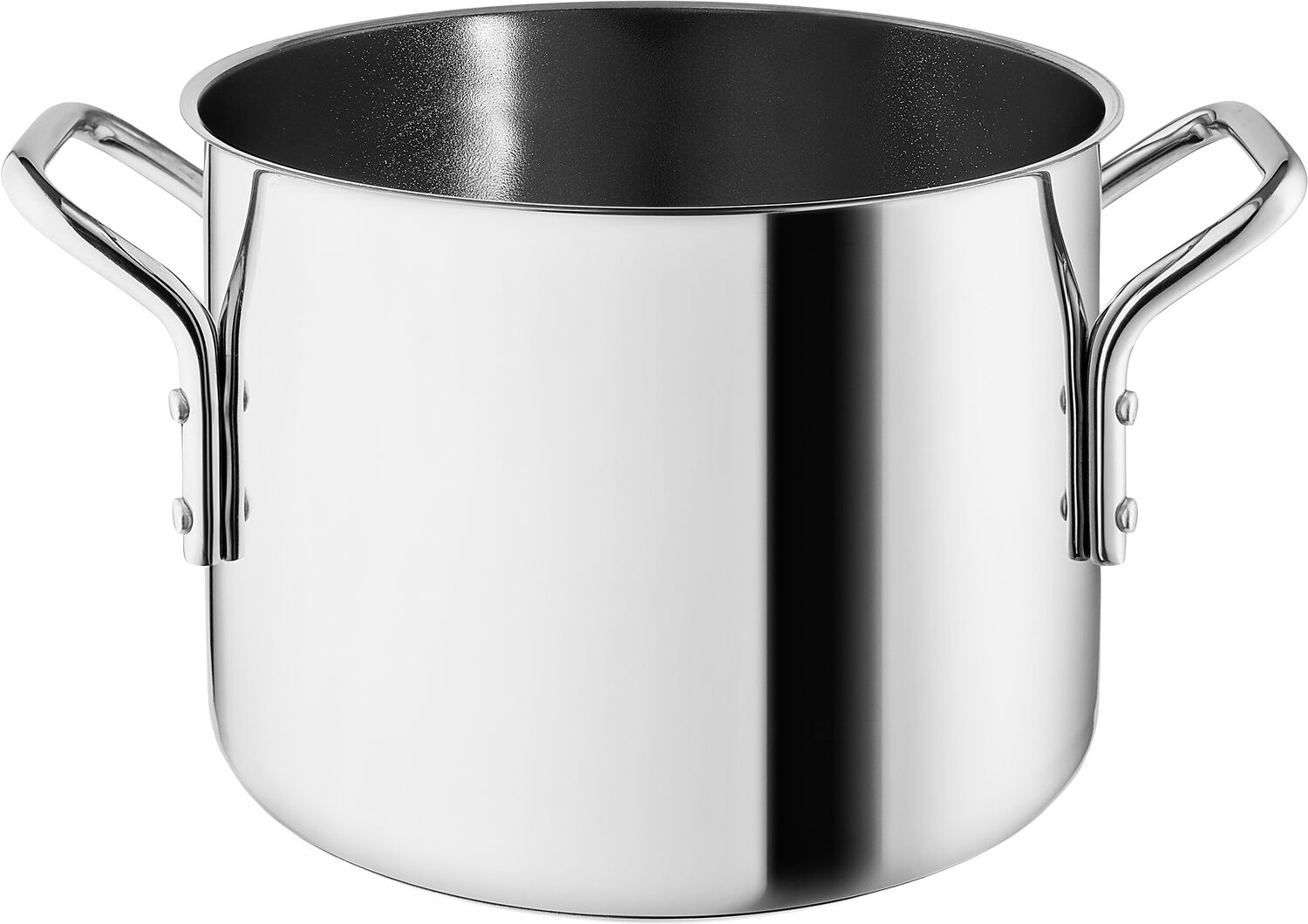 Stainless Steel Gryde 2,2 l keramisk Slip-Let&reg; bel&aelig;gning