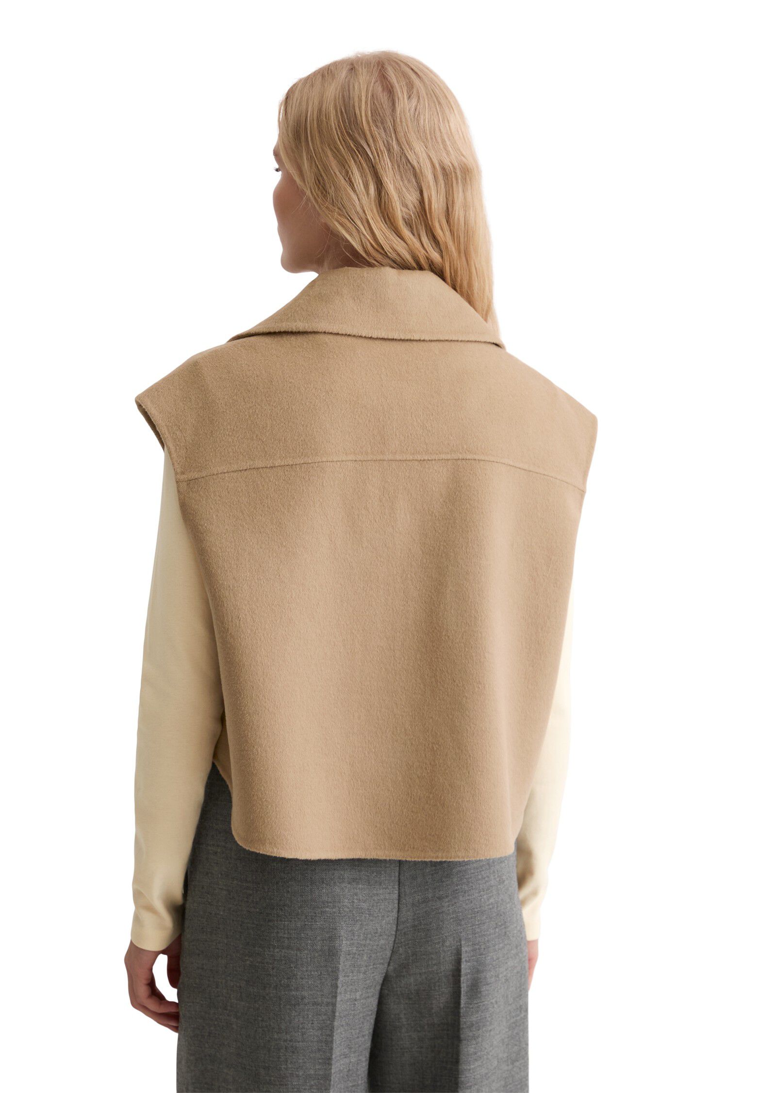 Vest, real double face workmanship,