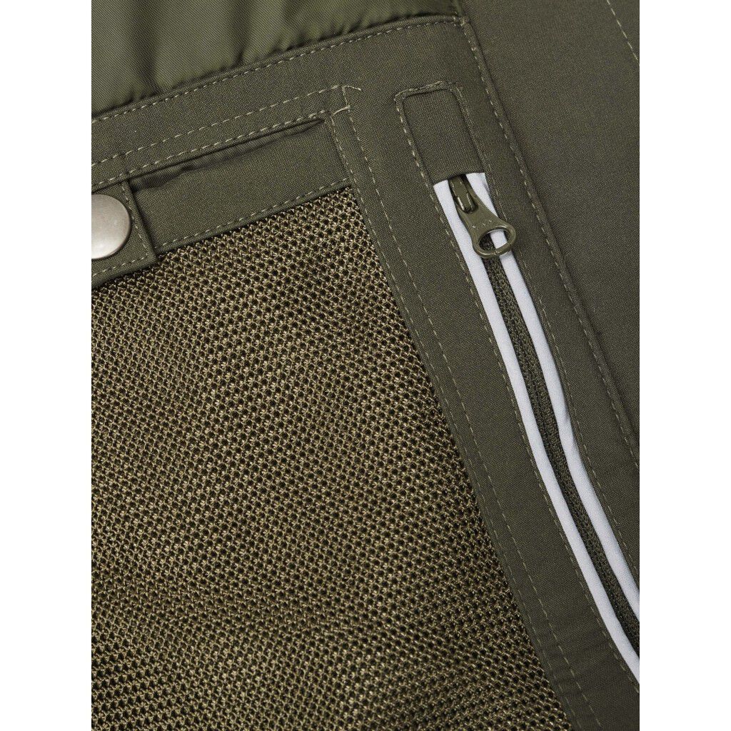 Long soft shell jacket CLIMATE SHELL - GRS/Vegan