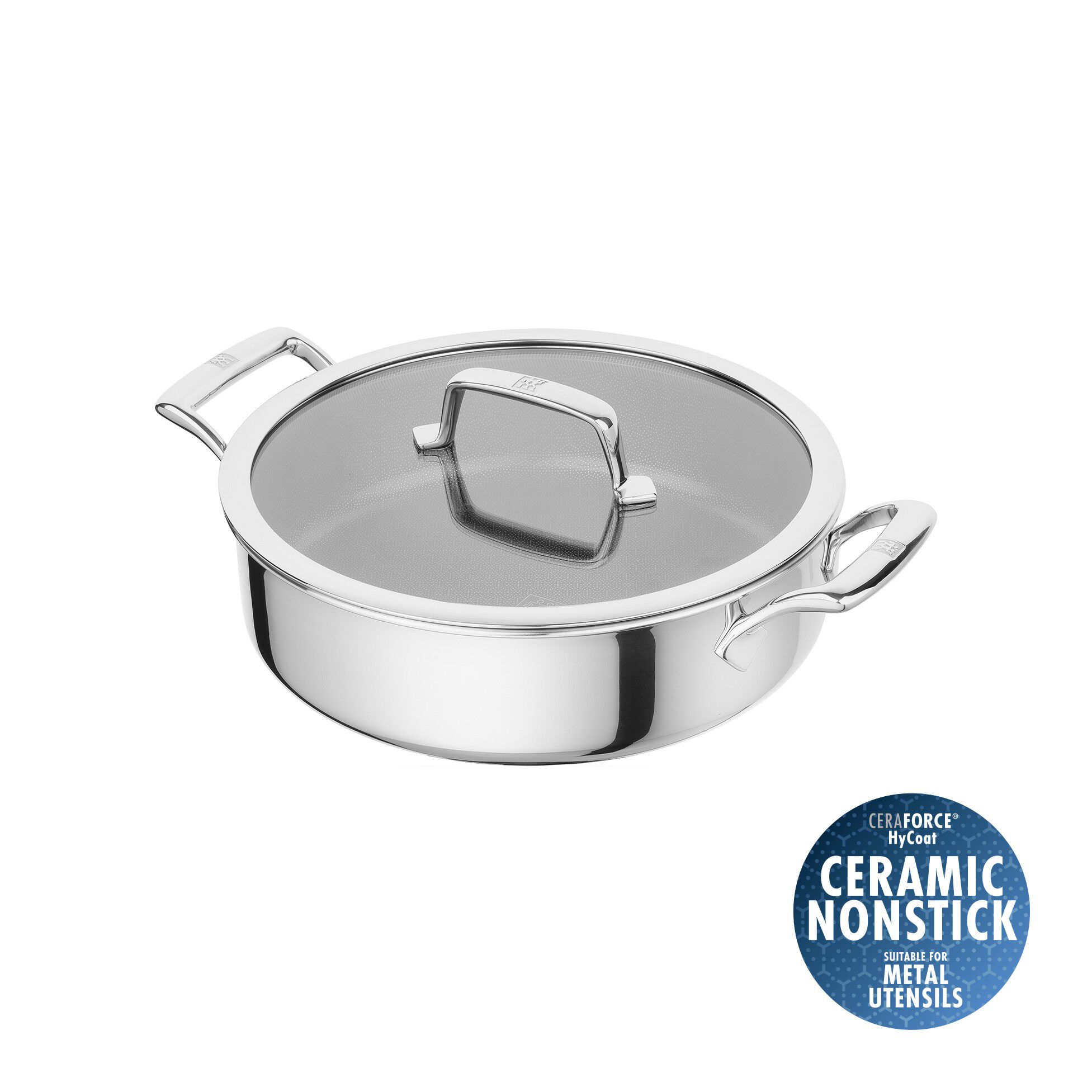 Serving pan 26 cm, 18/10 stainless steel