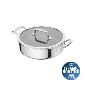 Serving pan 26 cm, 18/10 stainless steel