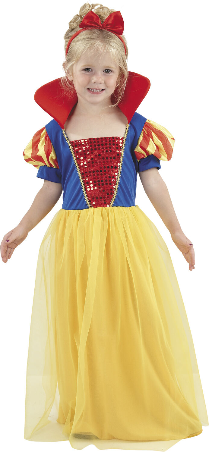 Mini snehvide str 104 Kjole og h&aring;rb&oslash;jle