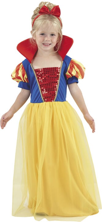 Mini snehvide str 104 Kjole og hårbøjle