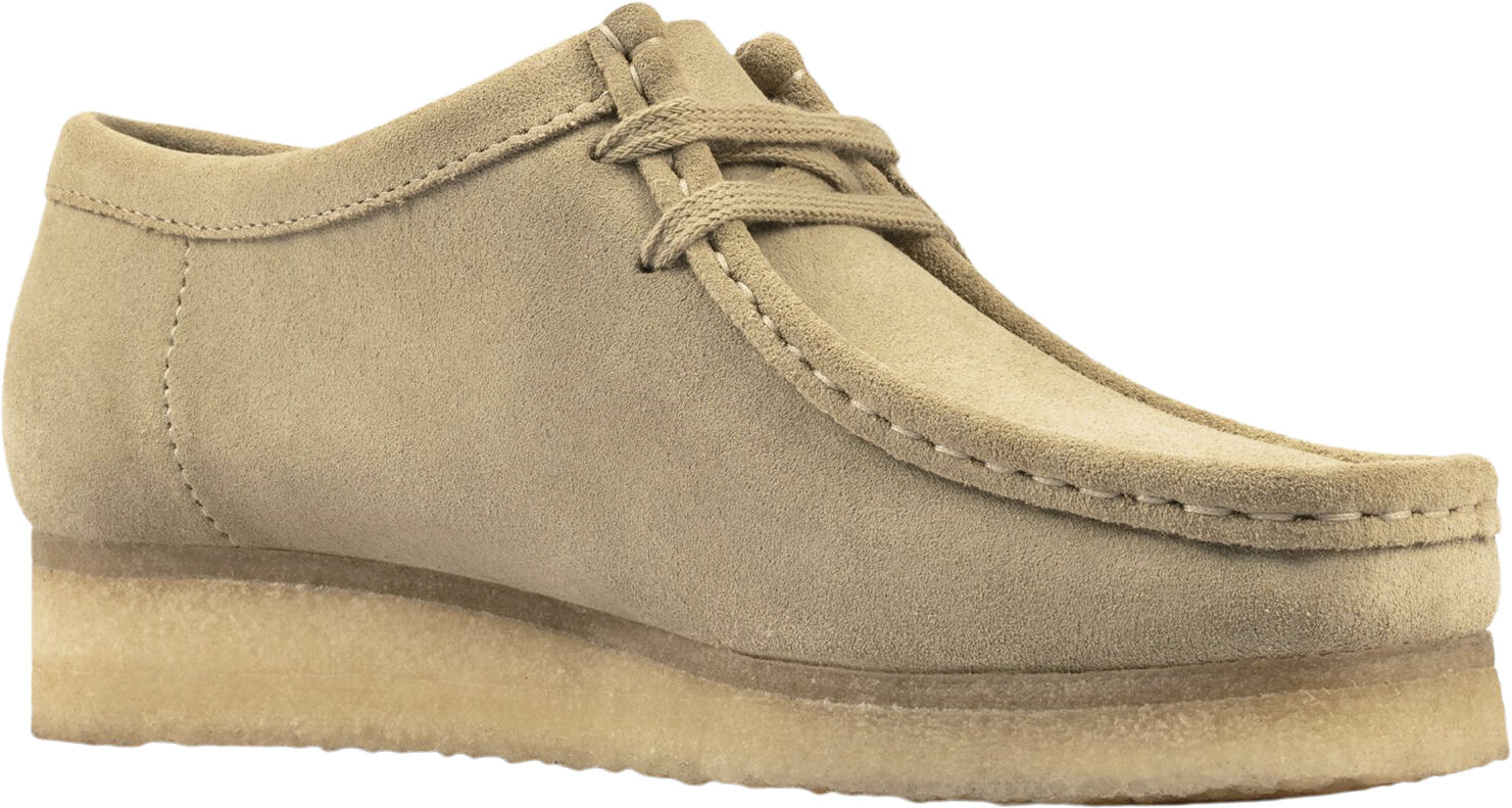 Wallabee. Maple Suede, D, 4