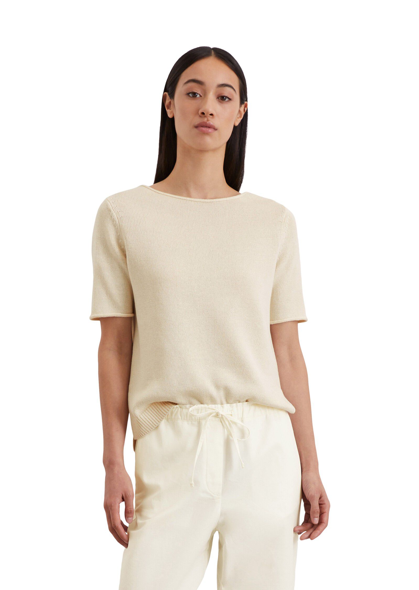 Pullover, short sleeve, roundneck