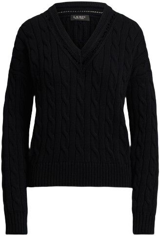 Cable-and-Pointelle-Knit Cricket Sweater