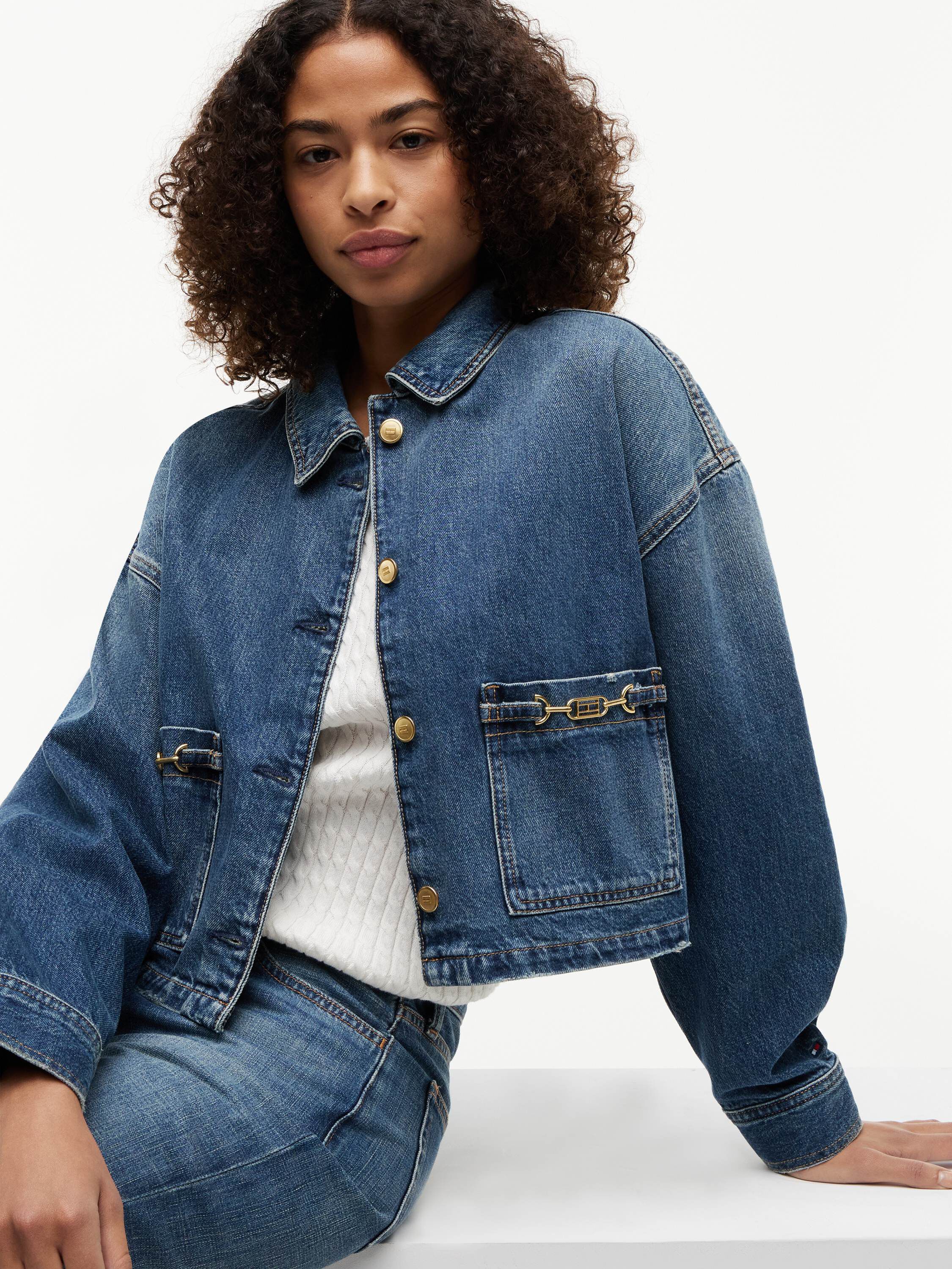 CROPPED JACKET CAM MID