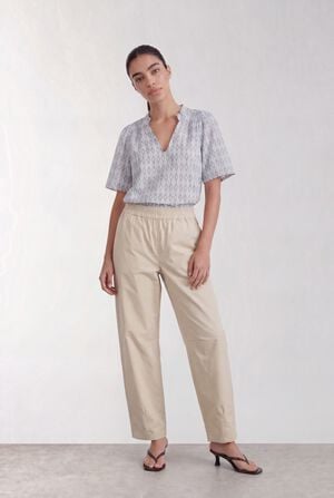 LR-RITTO 1 Bluse Lysebl&aring;