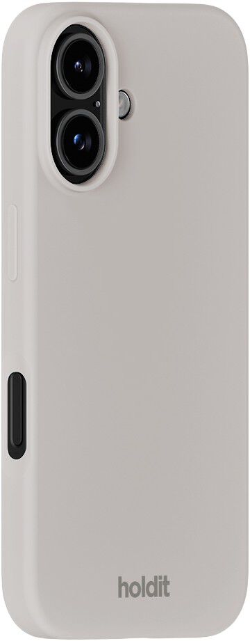 Silicone Case iPhone 16 Wool Gray