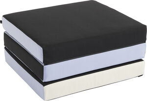 3 Fold Mattress-W70 x L195-Lavender