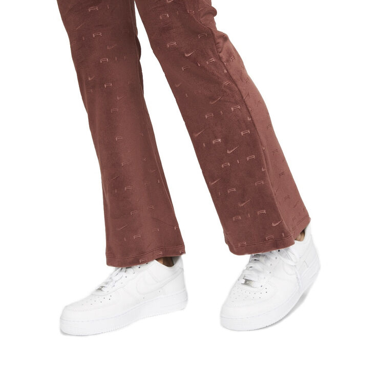 air velour mid-rise pants
