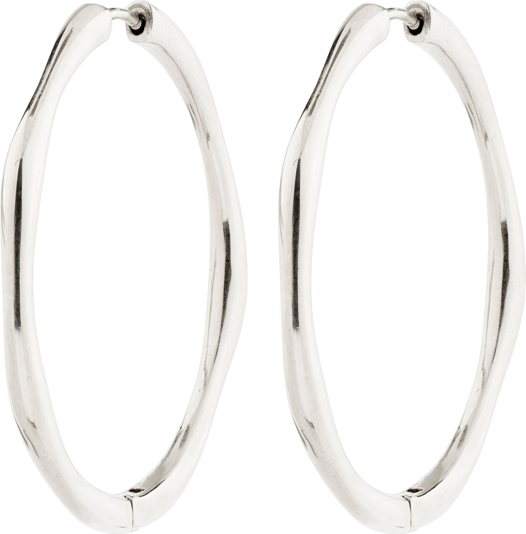 HAZE hoop earrings silver-plated