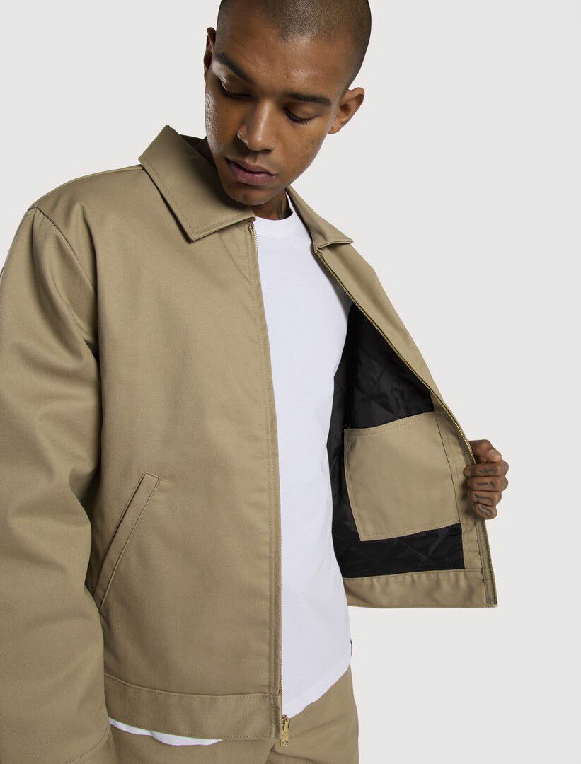 LINED EISENHOWER JCKT REC KHAKI