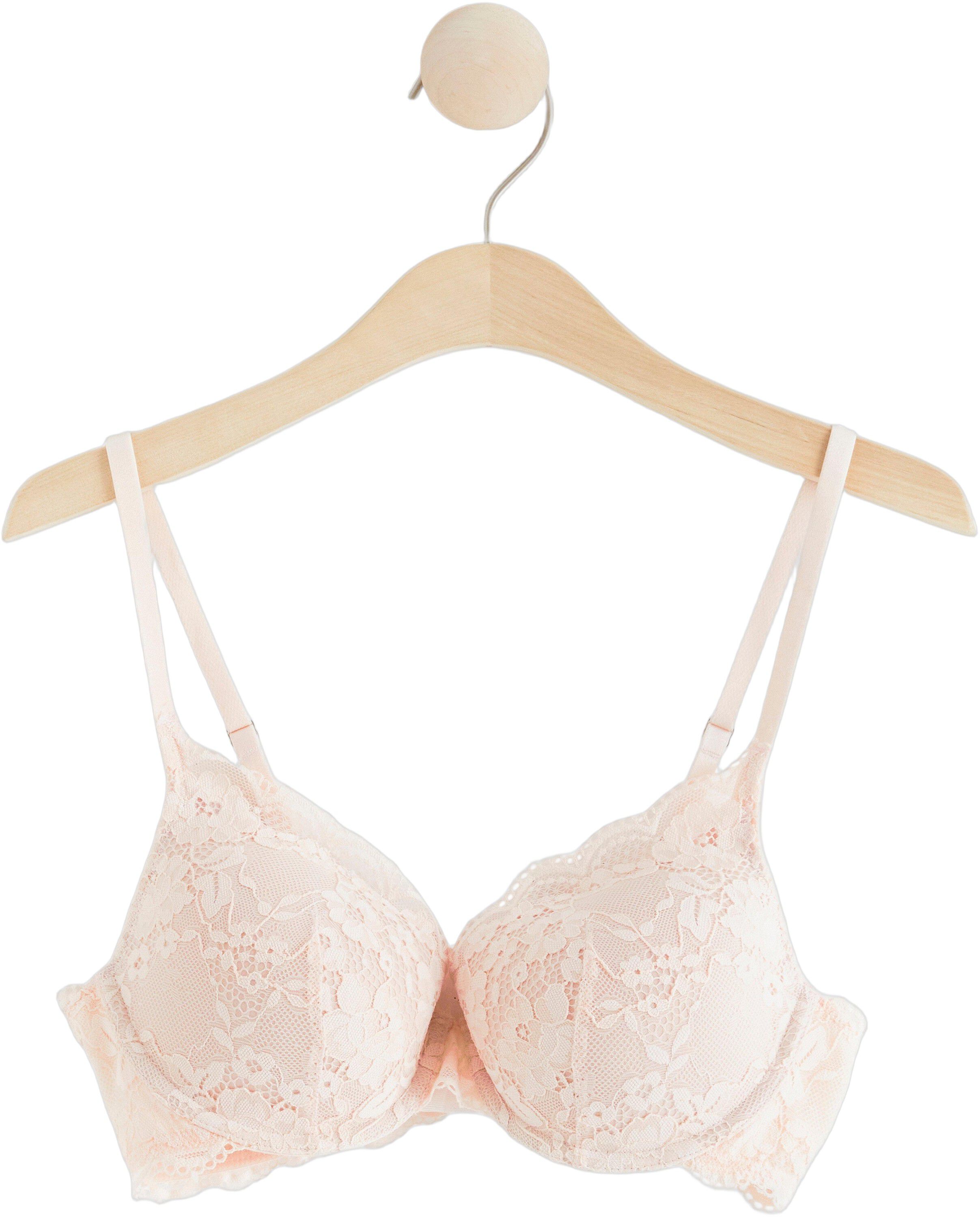 Lilja t-shirt-bh med blonder