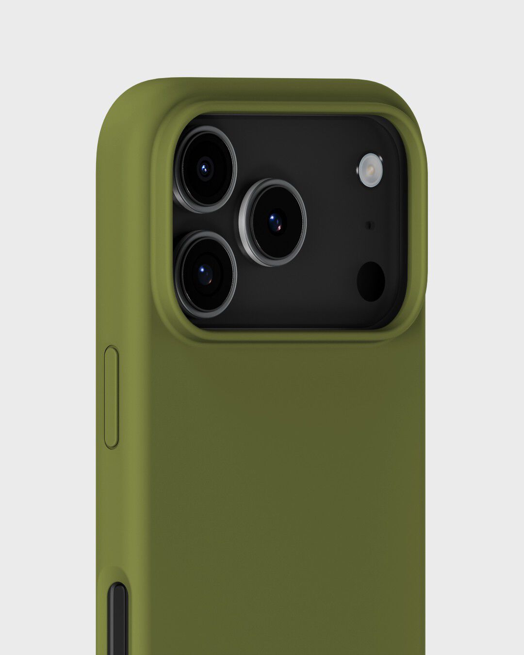 Silicone Case iPhone 18 Pro Max/17 Pro Max Pickled Green