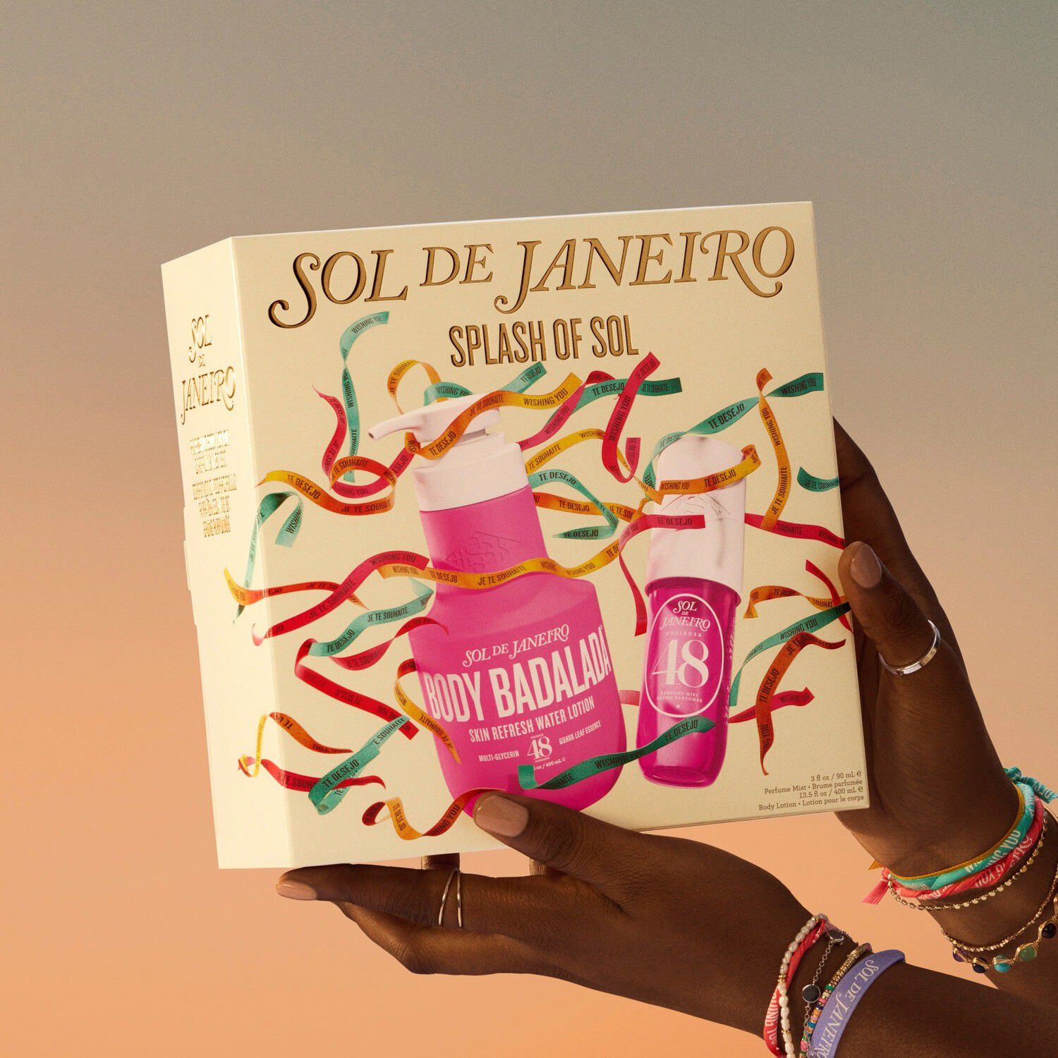 Splash of Sol - Gaves&aelig;t med forfriskende bodylotion og duftmist