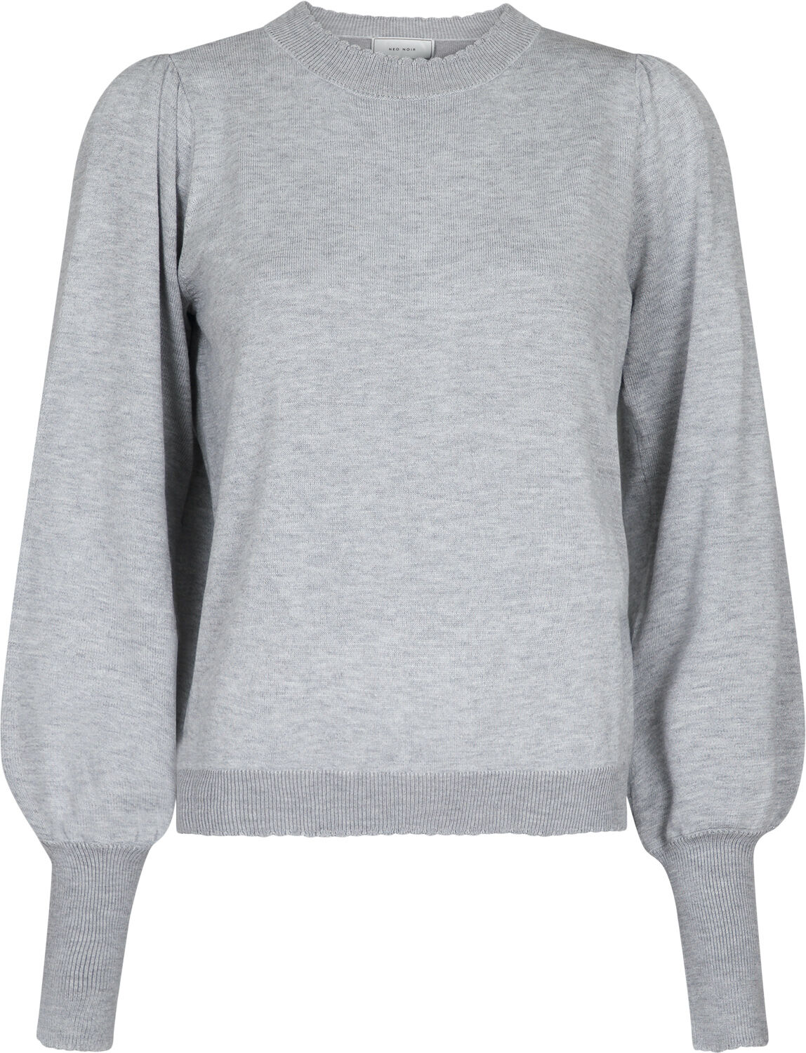 Magdalena Scallop Knit Blouse