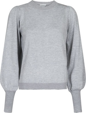 Magdalena Scallop Knit Blouse