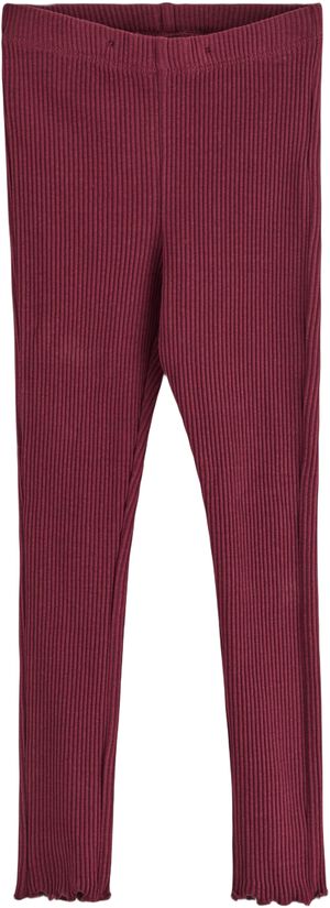 Soft cotton leggings in jersey with