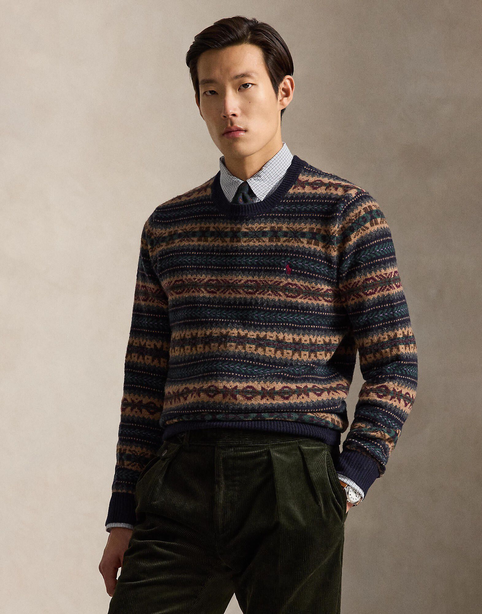 2/17-5 WOOL RWS-SWEATER-PULLOVER