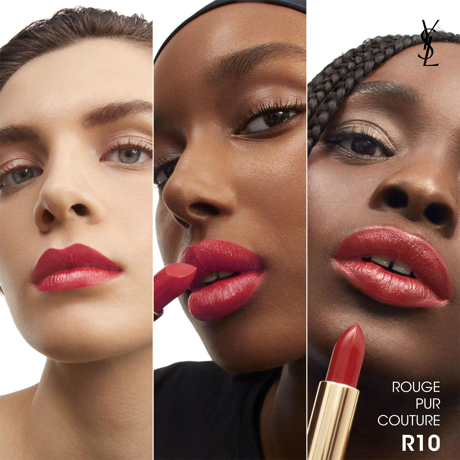 Rouge Pur Couture Pure Color-In-Care Satin Lipstick