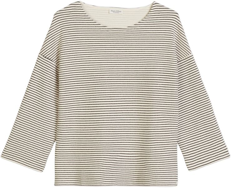 T-shirt, 3 4 sleeve, striped