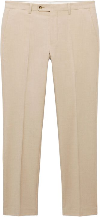 Milan slim-fit suit trousers