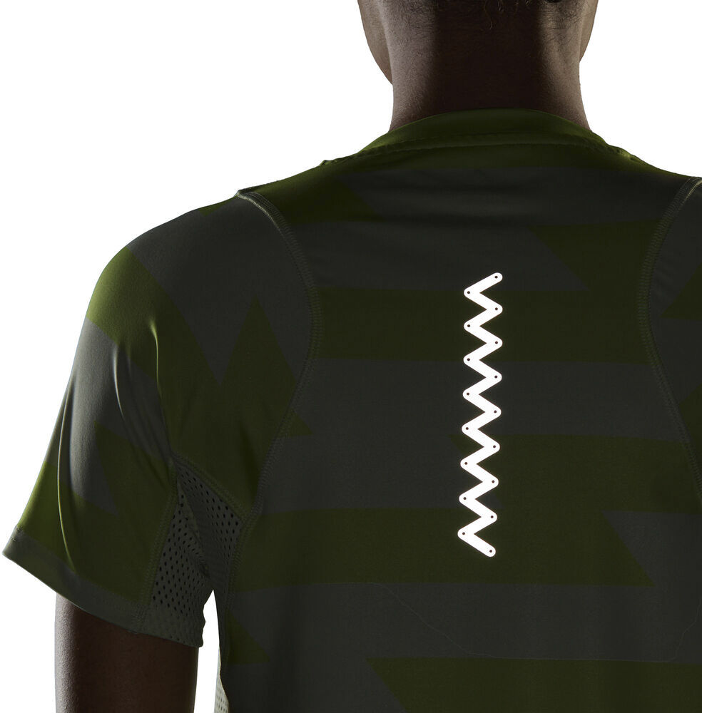 Fast Allover Print l&oslash;be T-shirt