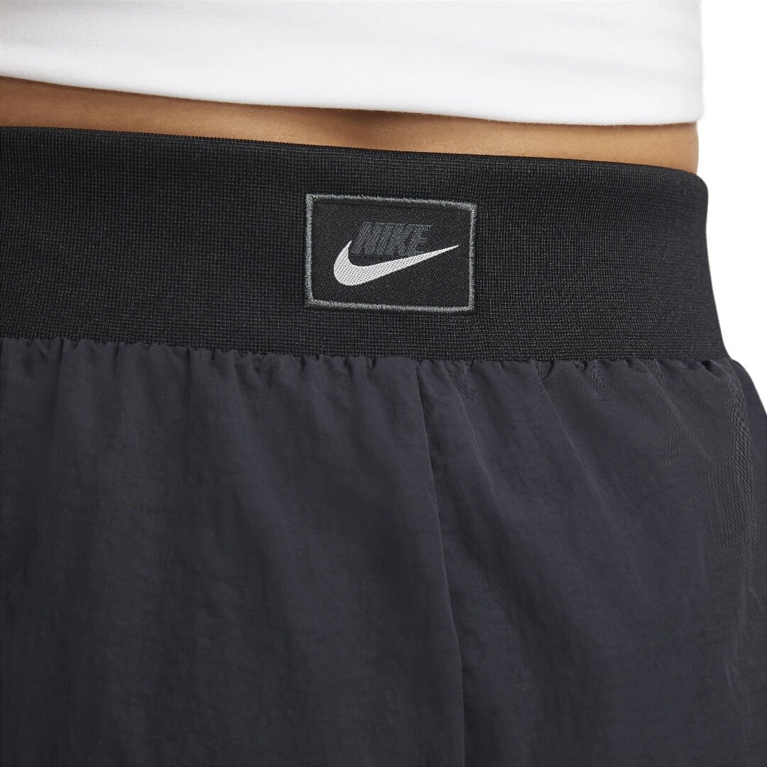 sportswear icon clash woven wide Leg pants