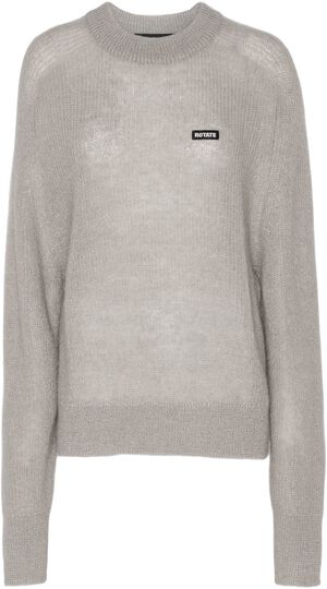 LIGHT KNIT LOGO SWEATER