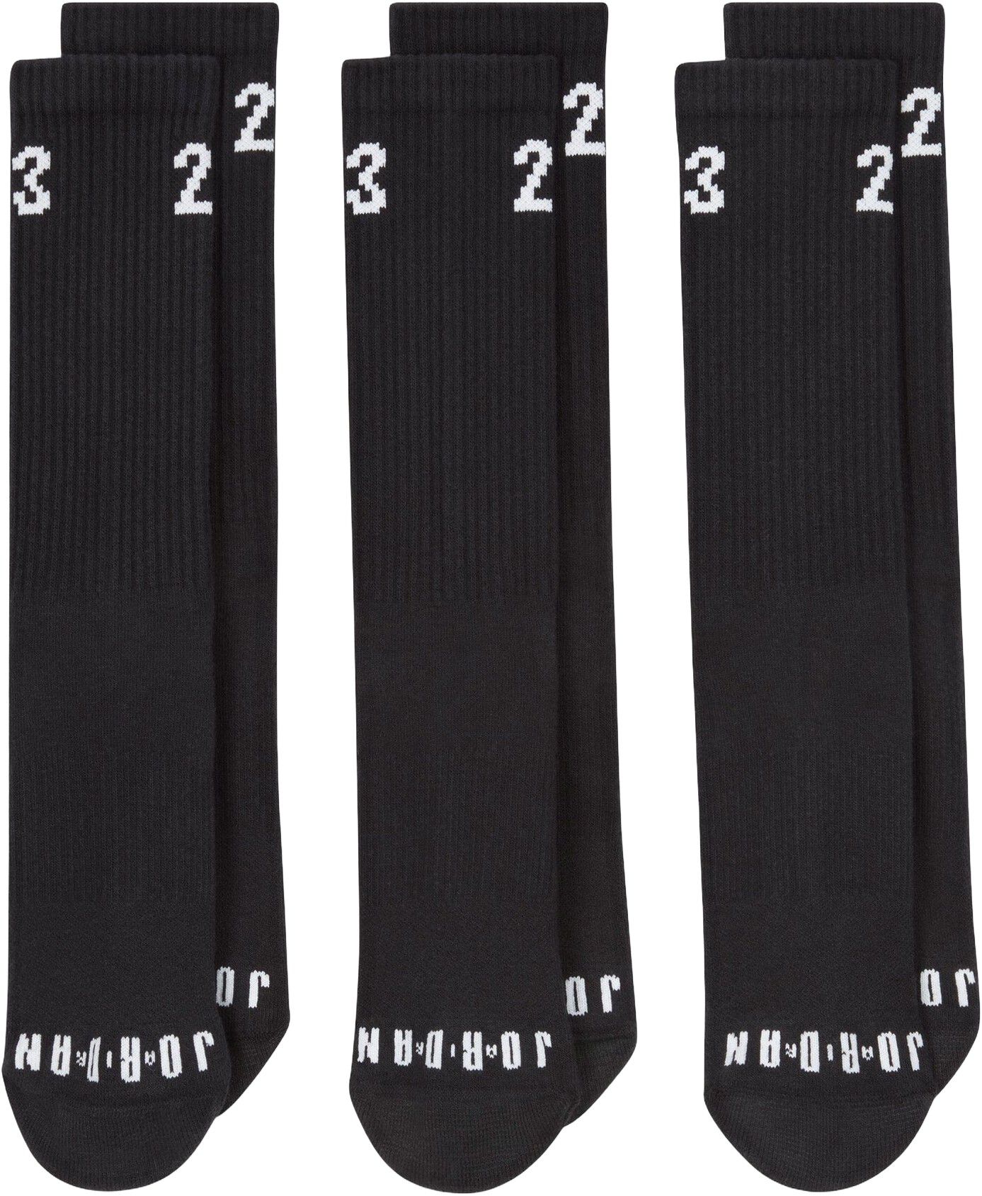 Jordan Essentials tennisstr&oslash;mper, 3 par