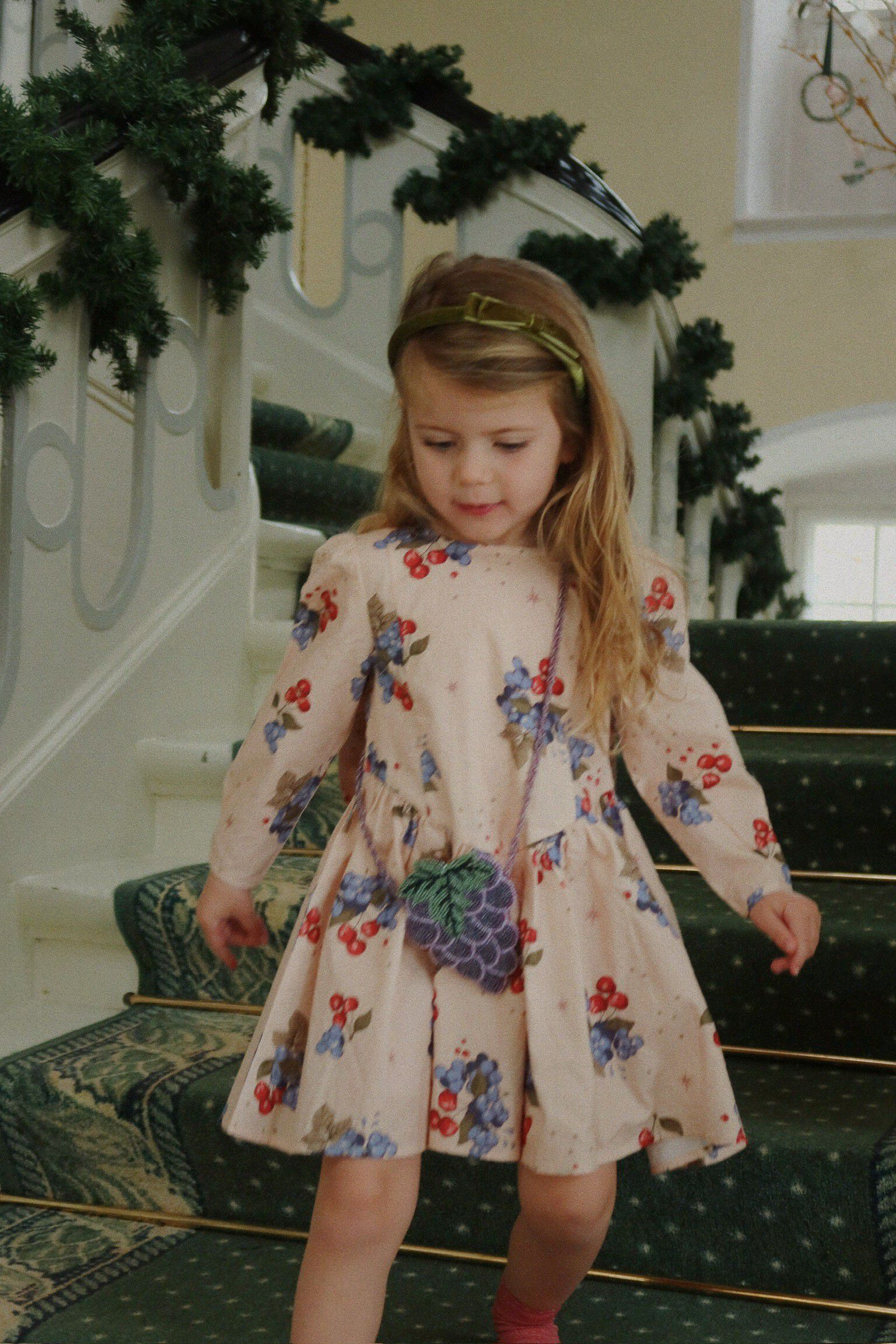 AVI LS BOW DRESS GOTS